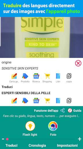 Traduzione - Traduci con la fotocamera screenshot 2