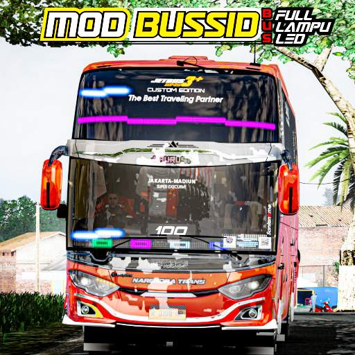 Mod Bussid Bus Full Lampu LED 1.0