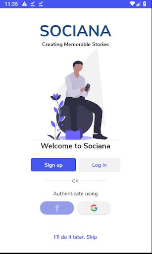 Sociana screenshot 1
