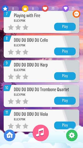 BLACKPINK Piano Tiles KPOP screenshot 3