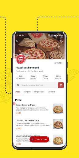 eFood - Express Food Delivery screenshot 2