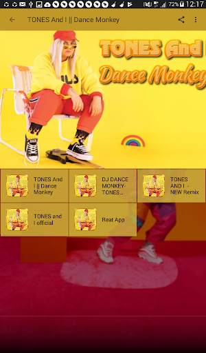 TONES AND I Dance Monkey mp3 Offline screenshot 2