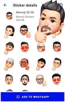 Memoji Stickers 3D screenshot 8
