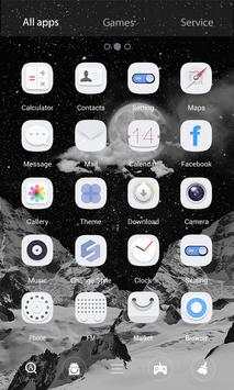 Snow Top 3D V Launcher Theme screenshot 3