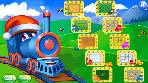Trains for Kids 1 تصوير الشاشة