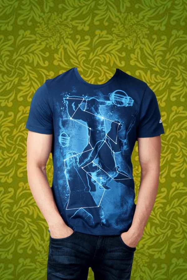 Man T-Shirt Photo Suit screenshot 1