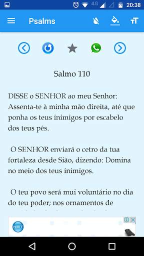 Salmos Bíblicos em suas mãos скриншот 4