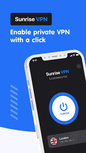 Sunrise VPN screenshot 1