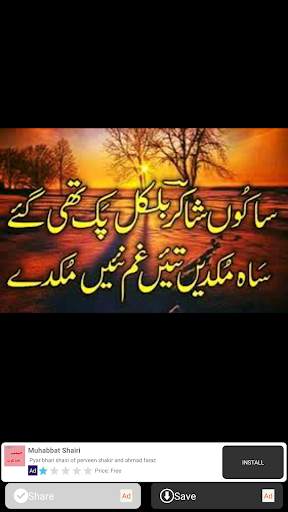 Saraiki Shayri screenshot 2