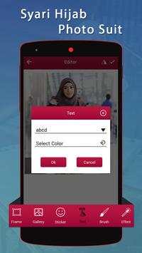 Syari Hijab Photo Suit 3 تصوير الشاشة