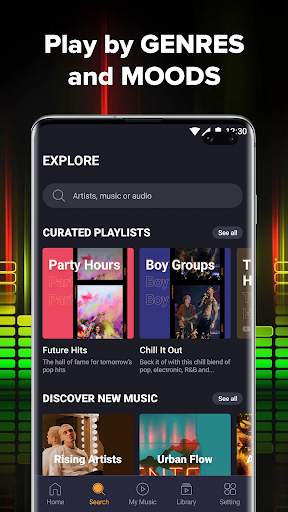 Music player: Video and Stream screenshot 4