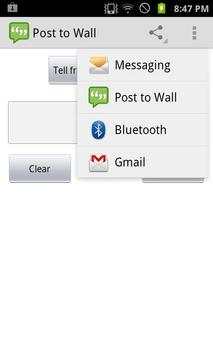 Post to Wall for Facebook screenshot 2