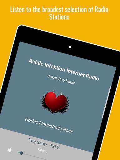 Radio Gothic - Gothic Music Radios Worldwide screenshot 14