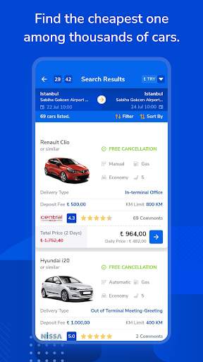 Yolcu360 - Car Rental screenshot 4