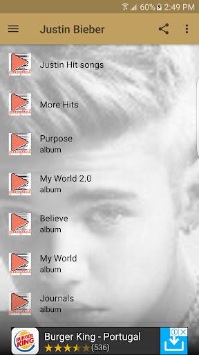 Justin Bieber screenshot 2