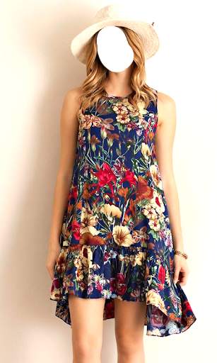 Women mini dress Photo Suit screenshot 4
