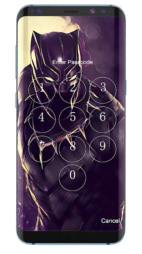 Superheroes Lock Screen 3 تصوير الشاشة