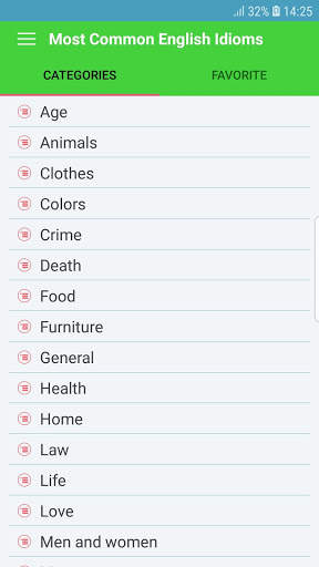 Daily English Idioms & Phrases screenshot 2