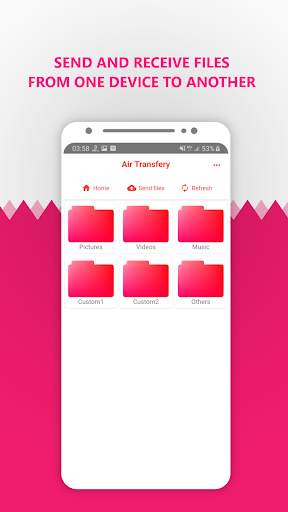 Air Transfery - WiFi File Transfer screenshot 1
