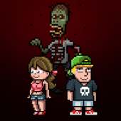 Pixel Zombie Runner Jump logo