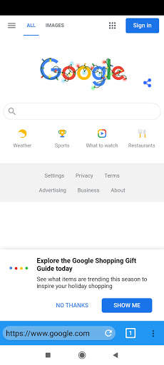 I Browser screenshot 3