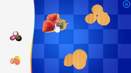Fruits and Vegetables for Kids - Flashcards Puzzle скриншот 2