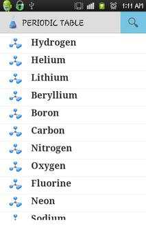 Chemistry Elements screenshot 7