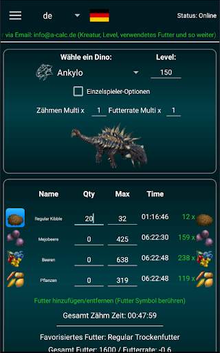A-Calc: ARK Survival Evolved screenshot 1