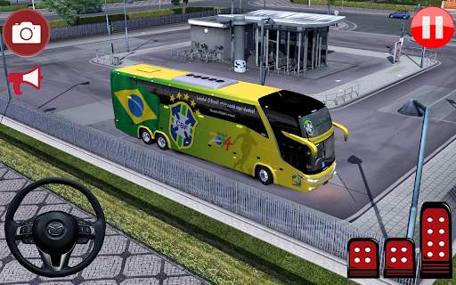 Bus Driving Games Simulator 3d screenshot 2