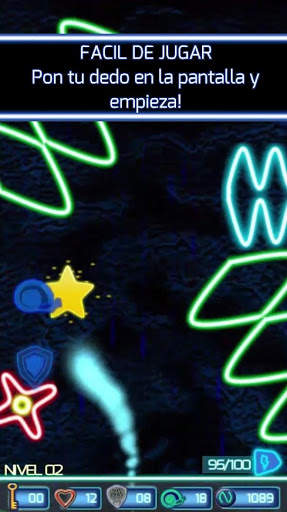 Finger Dash Neon screenshot 1