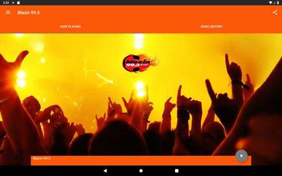Blazin 99.3 screenshot 3