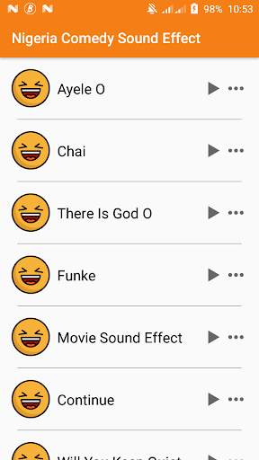 Sound Effects for Naija Comedy screenshot 1