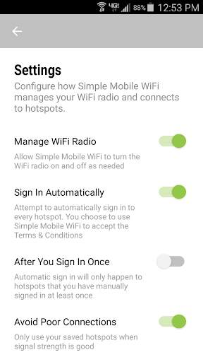 Simple Mobile Wi-Fi screenshot 5