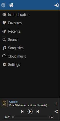 Radio 4U  - Free internet radio & Cloud music screenshot 1