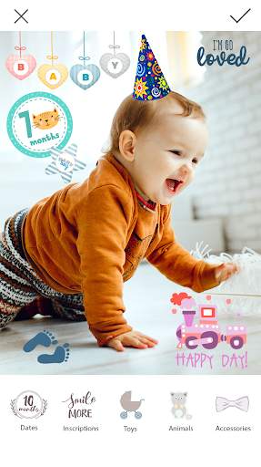Baby Photo Editor screenshot 1