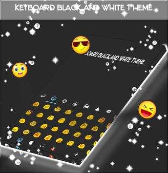 Keyboard Black and White Theme screenshot 2