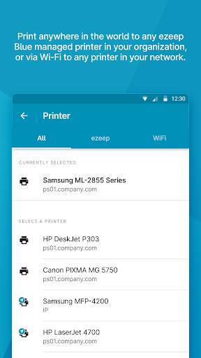 ezeep Blue Printer App скриншот 4