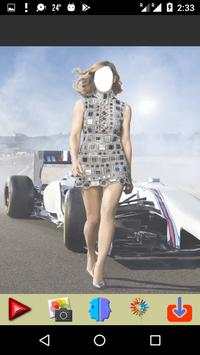 Women Selfie-Car Photo Frames 2 تصوير الشاشة