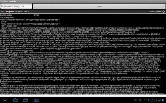 Discover Browser (HTML) screenshot 2
