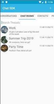Chat SDK screenshot 2