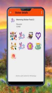 Good Morning stickers -For WhatsApp Stickers screenshot 2