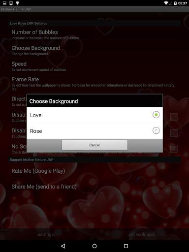 Love Rose Free Live Wallpaper screenshot 12