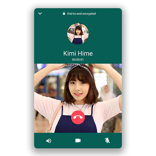 Fake Call Kimi Hime icon