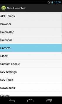 Nerd Launcher for Home Screen screenshot 1