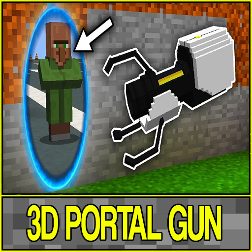 3d Portal Gun Craft Mod for MCPE icon