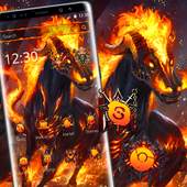 Fire Black Horror Horse Theme 1.1.2