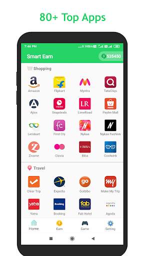Earning app: earn money 2021, Daily rewards games स्क्रीनशॉट 1