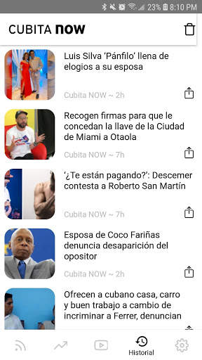 Cubita NOW - Noticias de Cuba 6 تصوير الشاشة