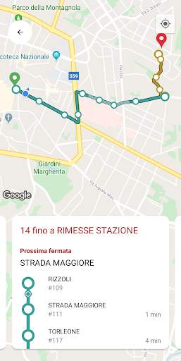 WeBus - Bus e treni a Bologna, Imola e Ferrara screenshot 3