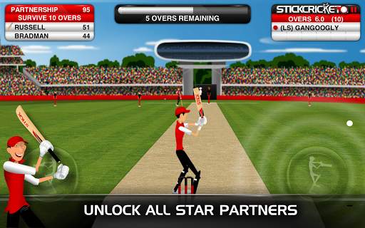 Stick Cricket Partnerships screenshot 15